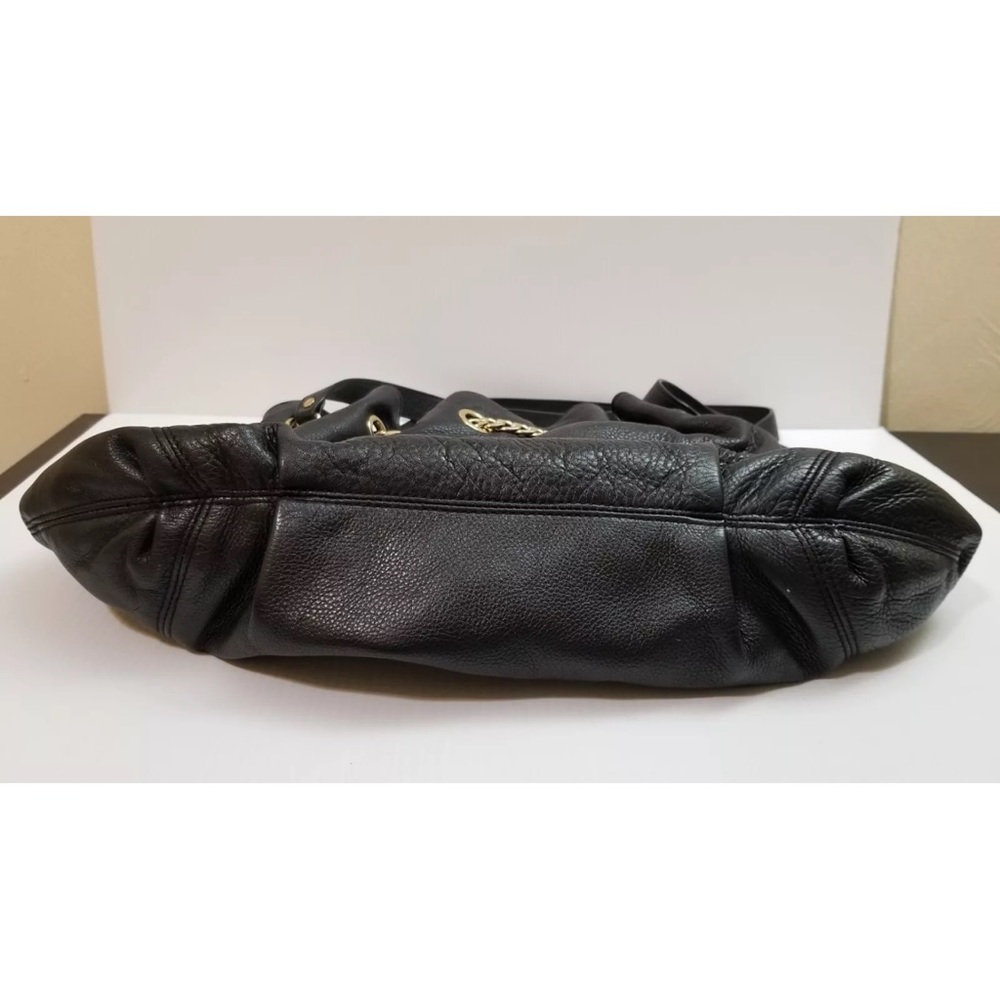 Michael Kors Black and Gold Shoulder Bag with Chain Detail - Picture 5 of 10